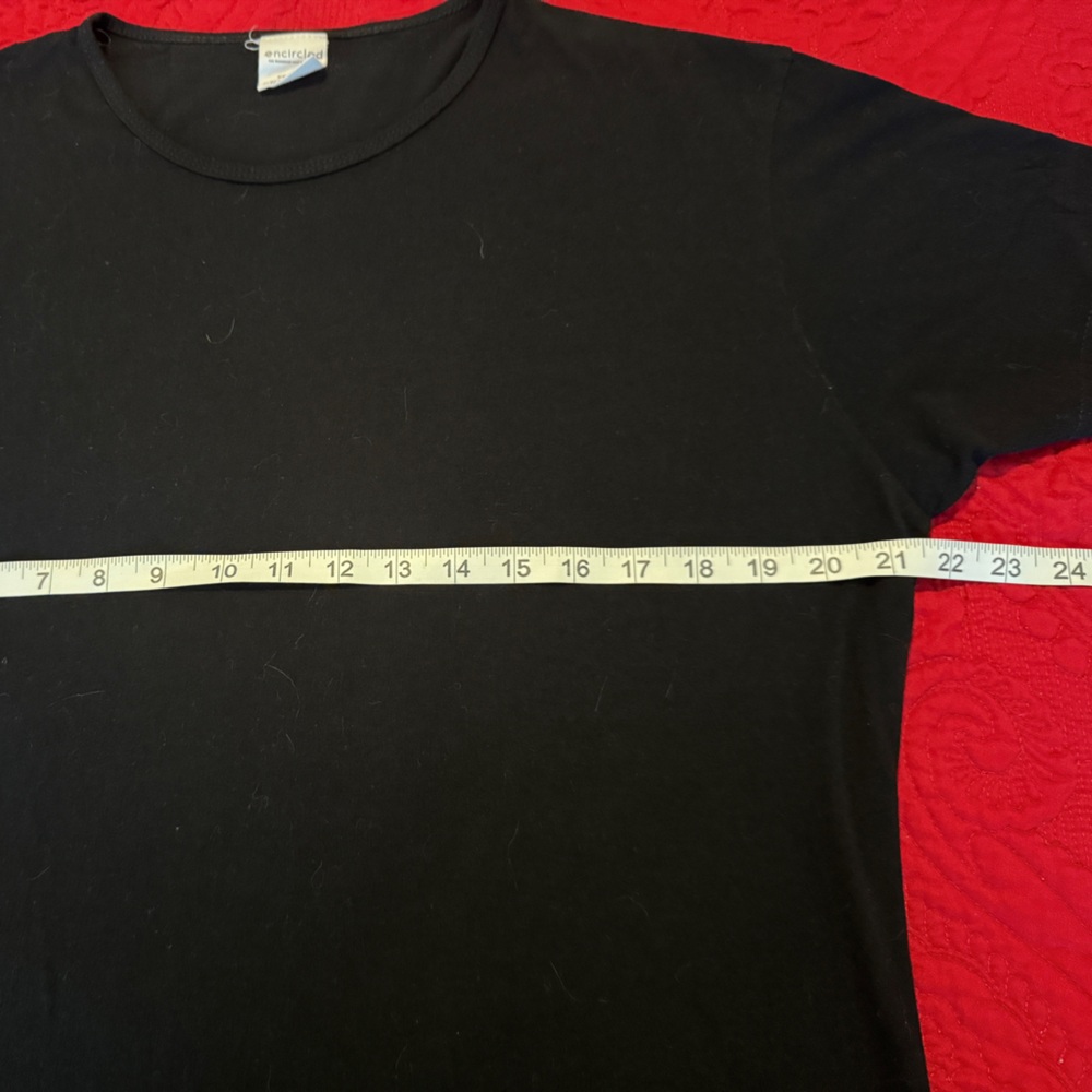 Encircled Black Tee shirt